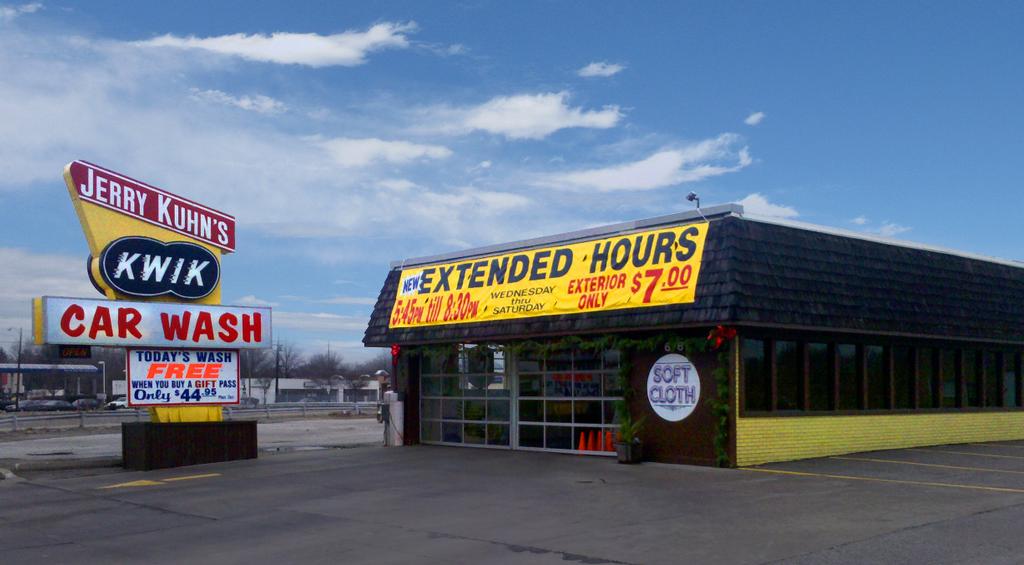 Jerry Kuhn's Kwik Car Wash Cleveland OH 44130 4408844848